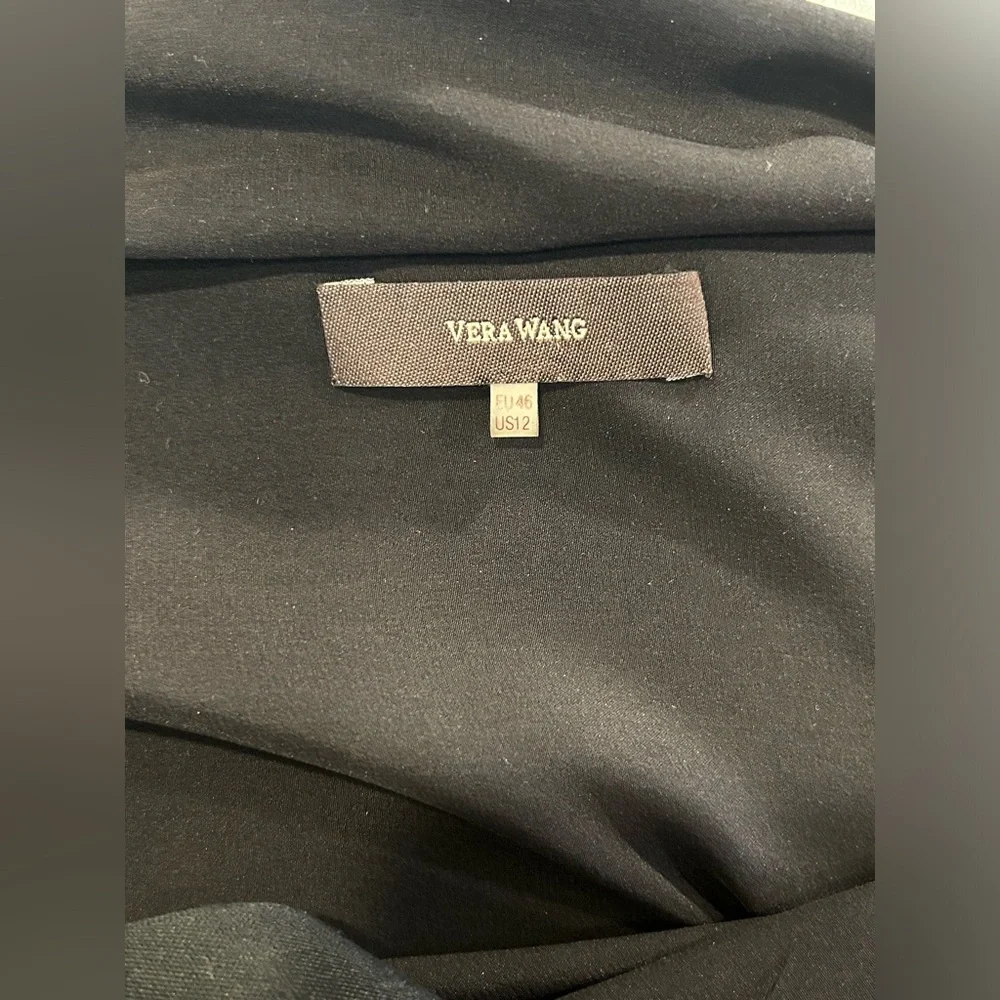Vera Wang avant garde stretch silk dress - Picture 11 of 11